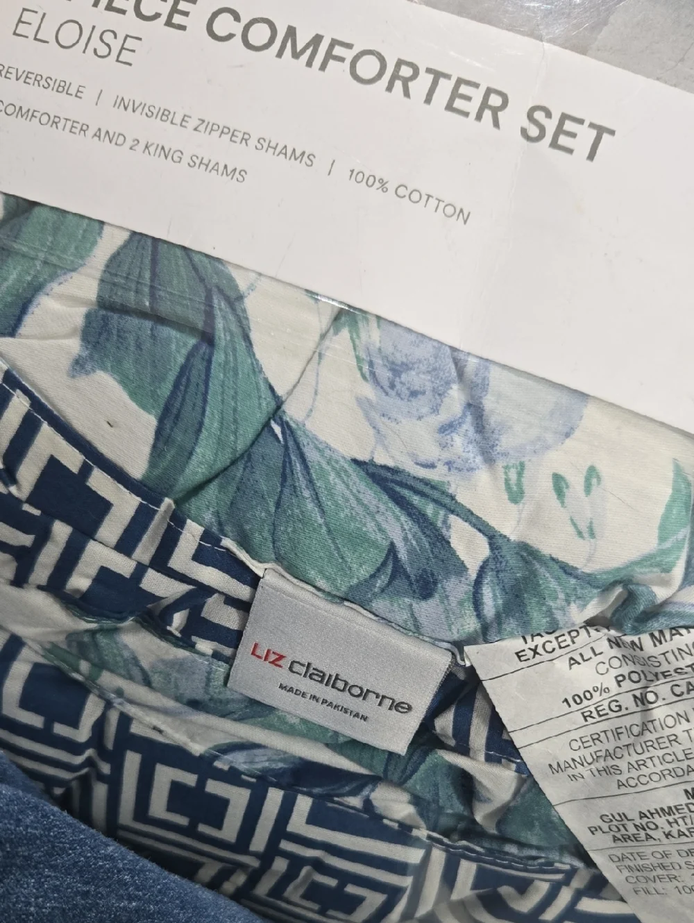 Liz Claiborne Eloise 3-pc. Comforter Set King/Cal King
